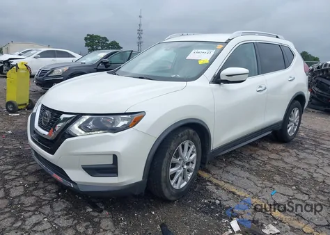 2019 Nissan Rogue Sv from USA, damaged, VIN KNMAT2MT0KP554421